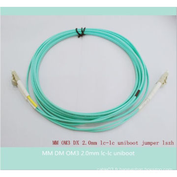 LC-LC mm Dx 2,0 mm Om3 fibre optique cordon de raccordement